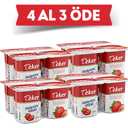 4X100g ilekli Probiyotik Frsat Seti (16x100g)
